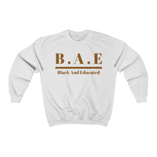 Load image into Gallery viewer, B.A.E Sweatshirt (White Design Only)
